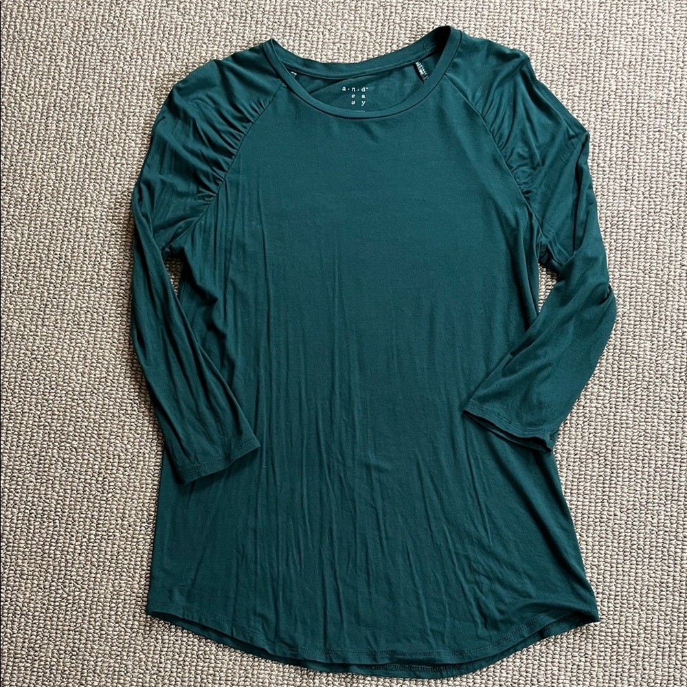 🎯 A New Day Teal Green Top